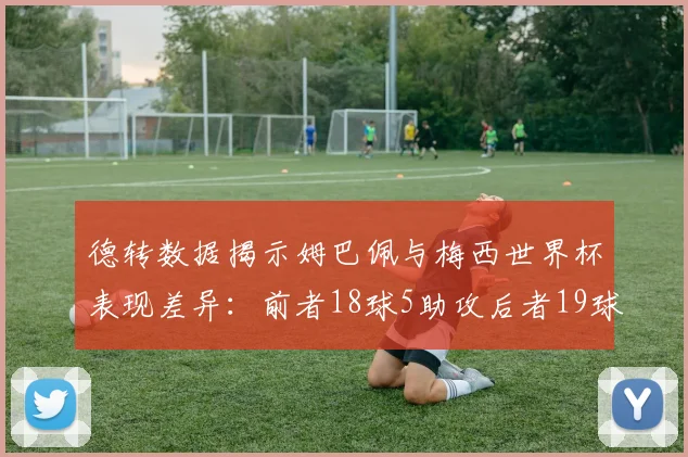德转数据揭示姆巴佩与梅西世界杯表现差异：前者18球5助攻后者19球8助攻